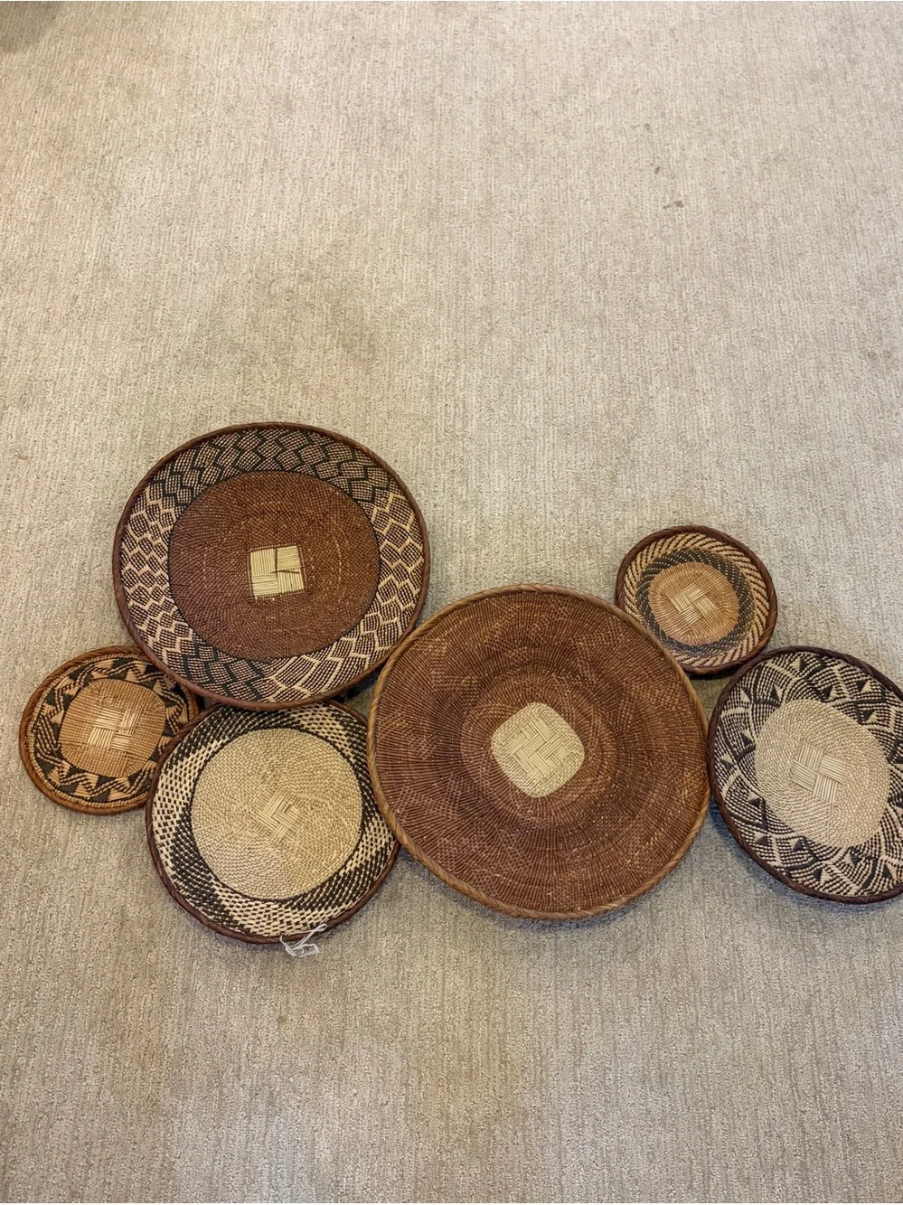 NEW Africa Woven Basket. Made by the Binga people of Zambia/Zimbabwe